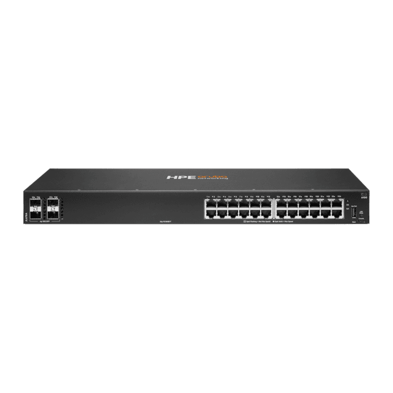HPE Aruba 6100 24G 4SFP+ Switch [JL678A]