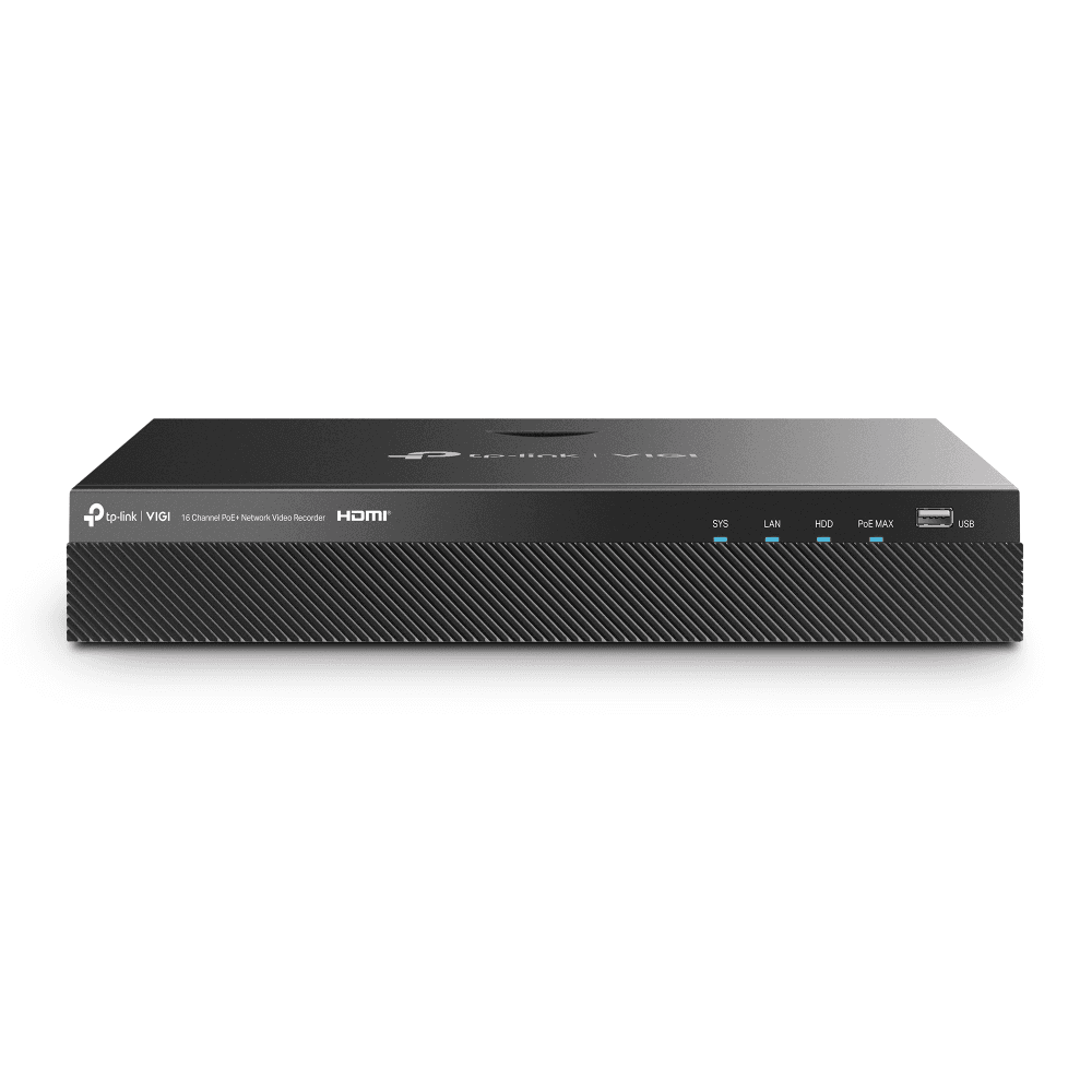 TP-LINK VIGI NVR2016H-16P 16CH POE+ NETWORK VIDEO RECORDER 90W