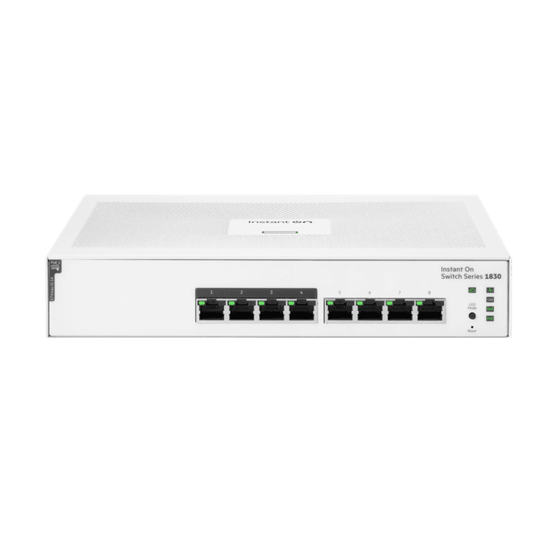 HPE Aruba Instant On 1830 8G 65W Sw (4 x 10/100/1000 PoE+, 4 x 10/100/1000) [JL811A]