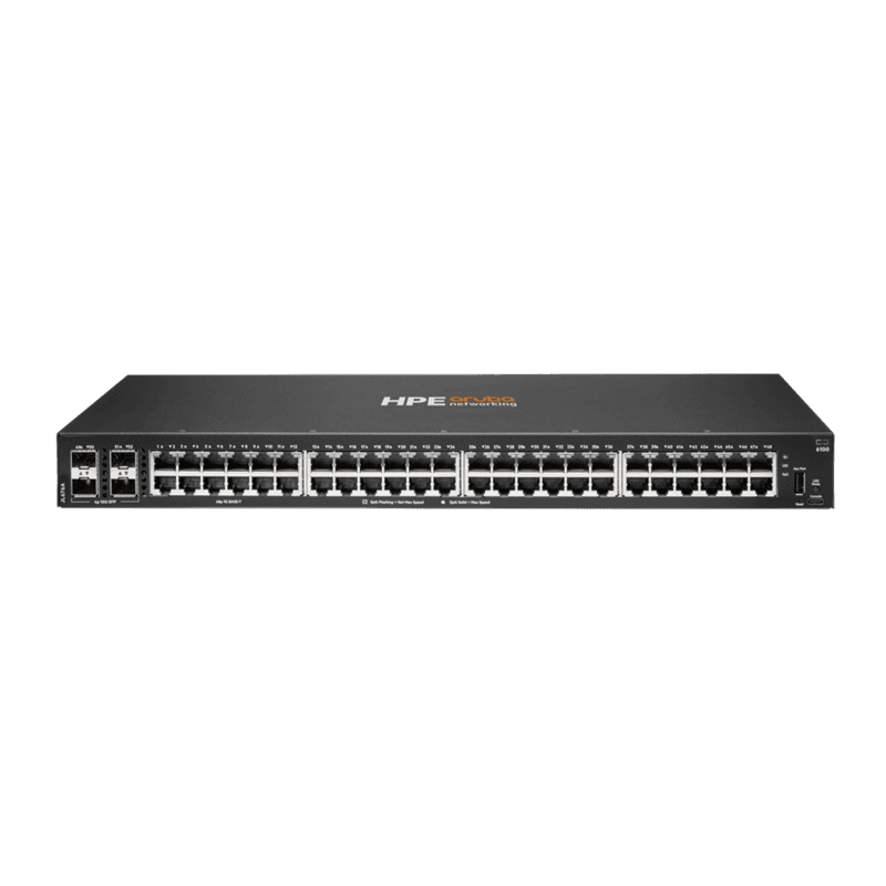 HPE Aruba 6100 48G 4SFP+ Switch [JL676A]
