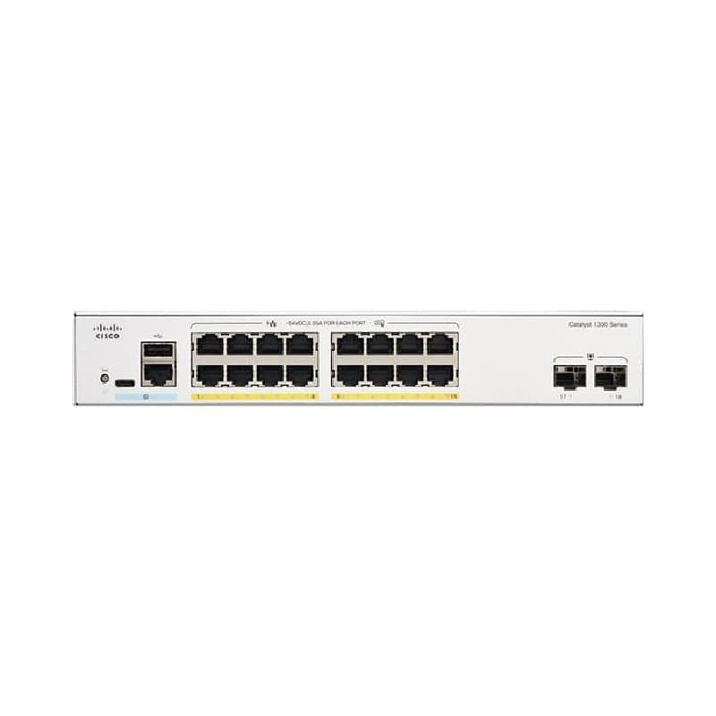 Cisco Catalyst 1300 16-port GE, 2x1G SFP [ C1300-16T-2G ]