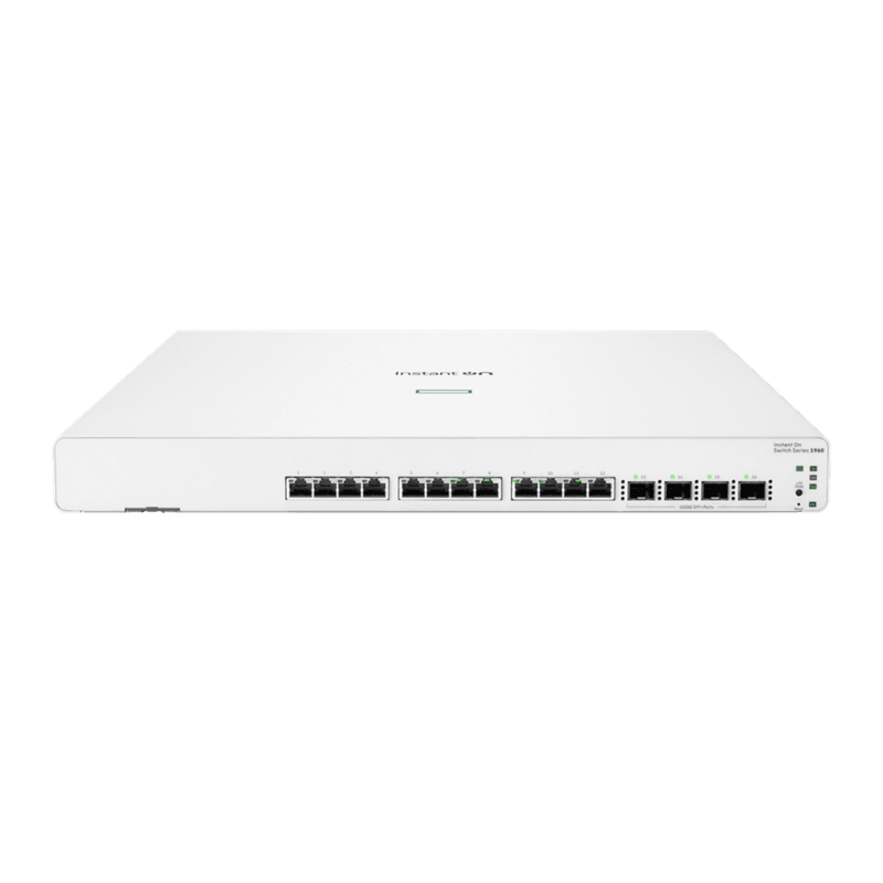 HPE Aruba Instant On 1960 12XGT 4SFP+ Switch [JL805A]