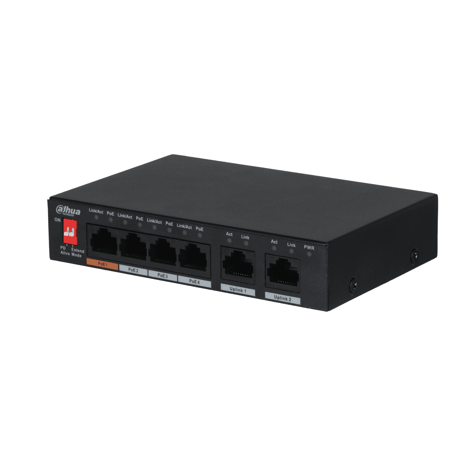 DAHUA 4PoE 2Uplink (PFS3006-4ET-60)